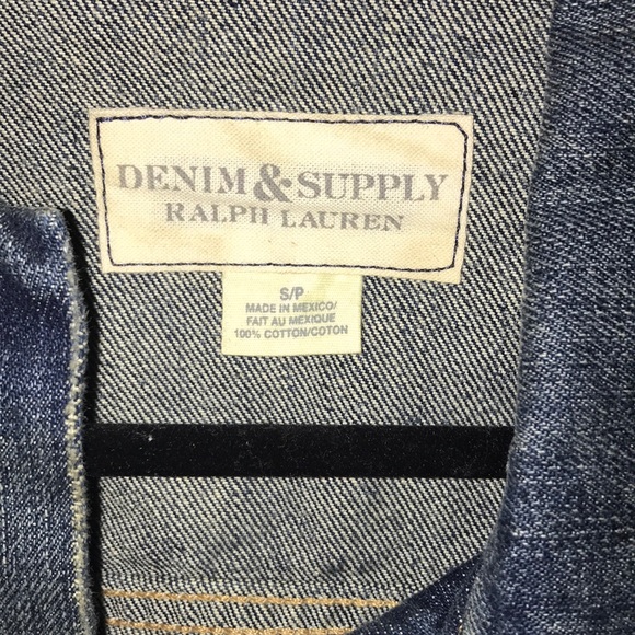 DENIM JEAN JACKET RALPH LAUREN - Picture 2 of 2